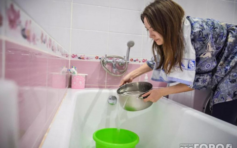 Этим летом в Сыктывкаре горячую воду отключат дважды, а в некоторых домах - трижды