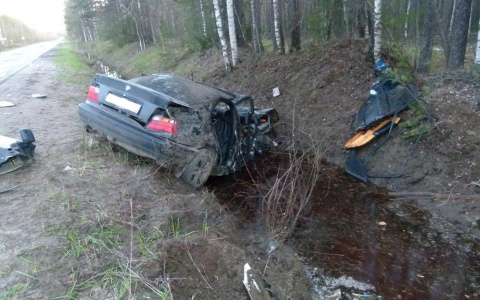 В МЧС Коми прокомментировали ДТП, где пострадали пять человек