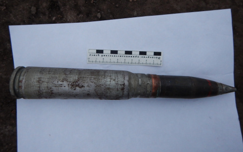 В Коми нашли военный снаряд с территории Украины