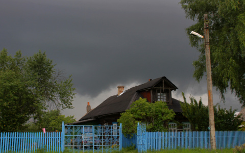 Сыктывкарцев ожидают грозы, ливни и похолодание