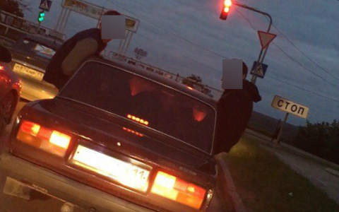 Сыктывкарцы устроили на дорогах города настоящий «Форсаж» (фото)