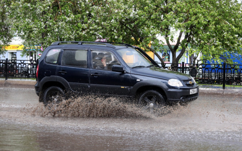 В столице Коми за сутки выпала четверть месячной нормы осадков