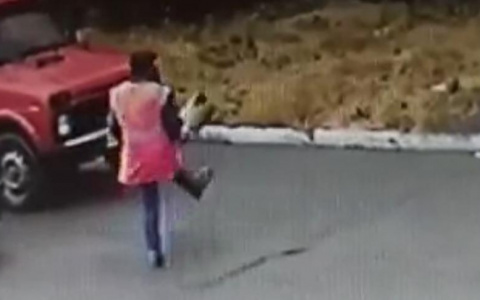 В Коми уборщица решила, что она Роналду и показала футбол с ведром (видео)