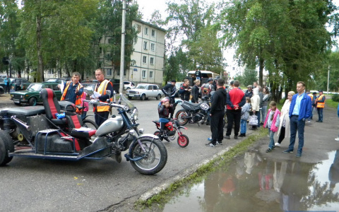 В День Эжвы сыктывкарцев покорил 5-летний байкер (фото)