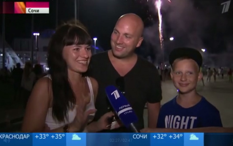 Жительница Коми рассказала на Первом канале о Чемпионате фейерверков (видео)