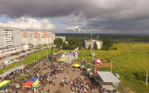Фотографии «Коптерфеста» в Сыктывкаре: на земле и в небе