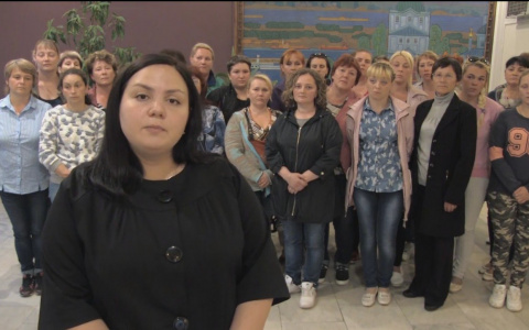 Сыктывкарские медсестры записали видеообращение к Путину (видео)