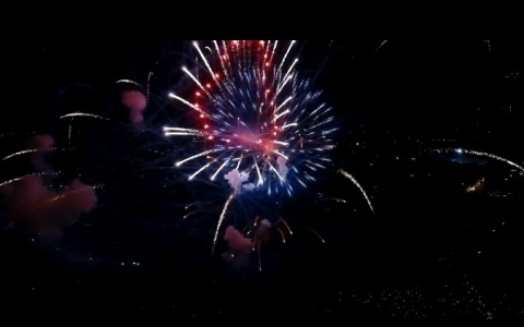 Лучшие моменты Дня Республики сняли на квадрокоптер (видео)