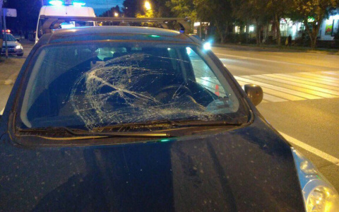 На «кольце» в Сыктывкаре сбили велосипедиста (фото)