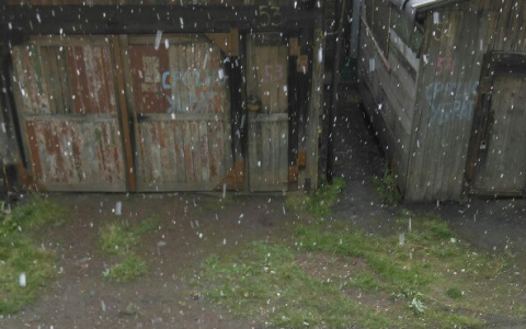 В Коми выпал первый снег (фото)