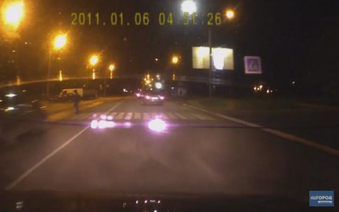 Появилось видео ДТП в Сыктывкаре, где водитель «Лады Ларгус» насмерть сбил пешехода