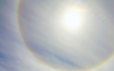 Жители Коми стали свидетелями небесной иллюзии (фото)