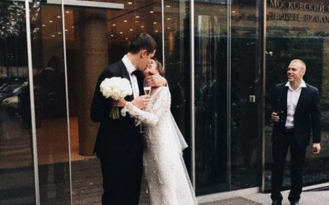 Топ-10 фото с шикарной свадьбы пловца из Коми и гимнастки