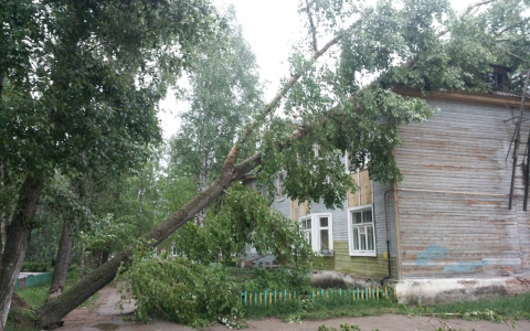 МЧС предупреждает: на Сыктывкар надвигается шторм