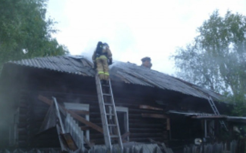 На пожаре в столице Коми сгорел мужчина