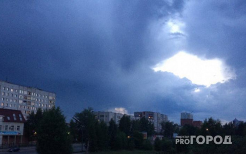 Синоптики объяснили, почему в сентябре Сыктывкар накрыла гроза