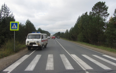В Коми автоледи на «Дэу» протаранила «скорую»