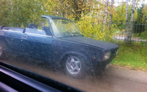 «Чудо-кабриолет» впечатлил жителей Сыктывкара в соцсетях (фото)