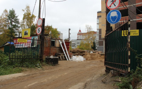 Улицы Сыктывкара загрязняются из-за халатности строителей (фото)