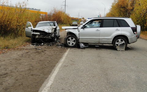 В Коми пьяный водитель отправил в больницу двух человек (фото)