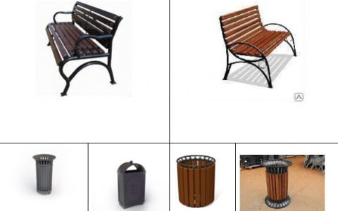 В исторической части Сыктывкара появятся стильные скамейки и урны (фото)