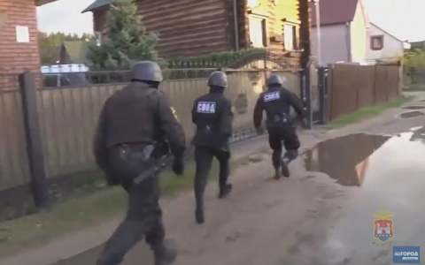 Появилось видео задержания преступника из Коми, который прятался в Калининграде