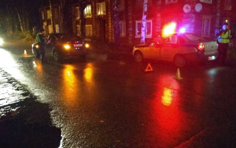 В сыктывкарском Лесозаводе водитель сбил второклассника (фото)