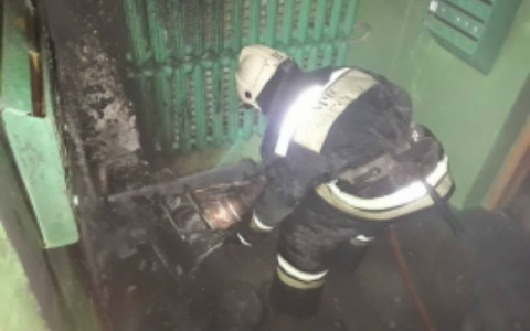 В Коми преступники подожгли детскую коляску