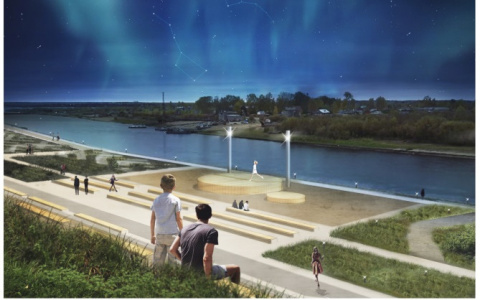 Жители Сыктывкара выбрали вид набережной