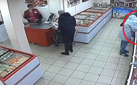 В Сыктывкаре магазинный вор попался из-за собственной жадности (видео)