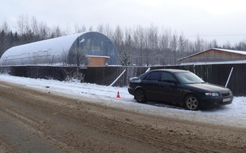 В Сыктывкаре автоледи на «Мазде» сбила пешехода (фото)