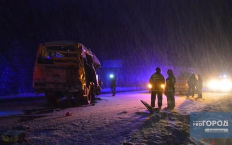 Обновлены данные о состоянии жертв ДТП со школьным автобусом в Коми