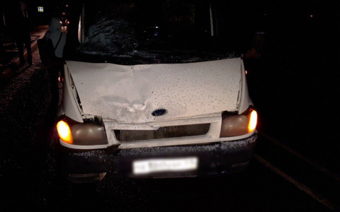 В Коми водитель на иномарке насмерть сбил мужчину (фото)