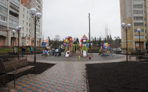 В Сыктывкаре открыли новый пешеходный бульвар (фото)