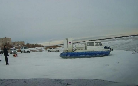 В Коми появилось такси на воздушной подушке