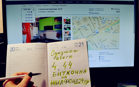 Реально ли купить или продать квартиру в Сыктывкаре за биткоины?