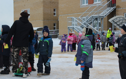 В Сыктывкарских детских садах провели необычный флешмоб