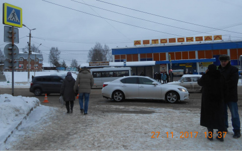 В Коми водитель «Лексуса» сбил на «зебре» восьмилетнюю девочку