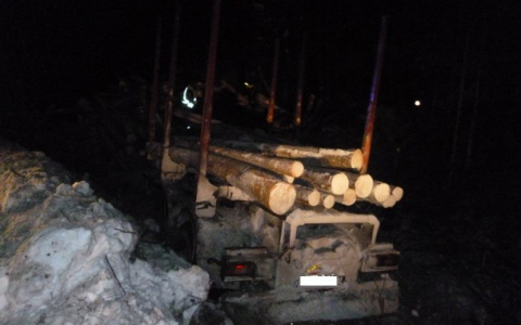 Стали известны подробности жесткого ДТП с участием двух лесовозов в Коми