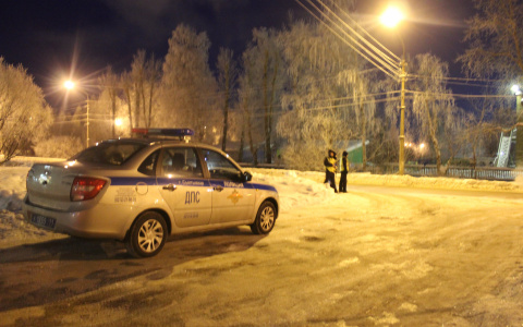 Инспекторы ГИБДД провели утренний рейд в самом опасном районе Сыктывкара