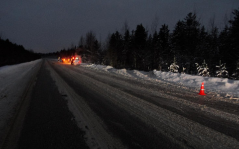 На трассе в Коми «Киа» влетела в 12-тонный трактор, водитель погиб