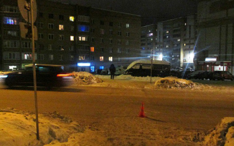 В Коми Volkswagen Gоlf сбил женщину (фото)