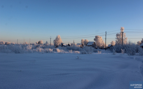 Погода в Сыктывкаре 8 января: утренний штиль
