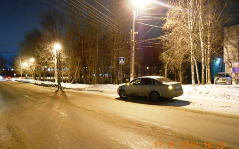 В Коми около Отдела судебных приставов сбили 8-летнюю девочку (фото)