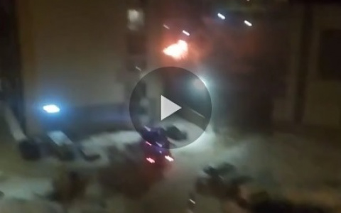 Появились видео и фото с пожара возле Стефановского собора в Сыктывкаре