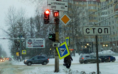 В Сыктывкаре буйствует метель: топ-5 последствий жестокой непогоды (фото, видео)