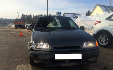 В Сыктывкаре возле базы «Динамо» молодой водитель сбил пожилого пешехода