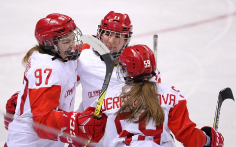 Хоккеистки из Коми в составе российской сборной одержали первую победу на ОИ-2018
