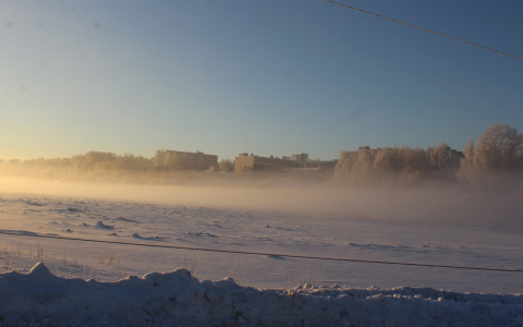 На территории Коми свирепствуют морозы, МЧС предупреждает об опасности