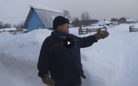 Житель села в Коми, в котором живут 400 человек, снял видео для Путина